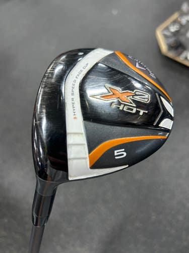 Used Callaway X2 HOT Mens Fairway Wood LH 5 Wood 11337-S000486003