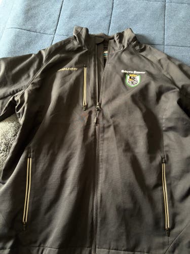 Black Men's Large Bauer Jacket (Used)