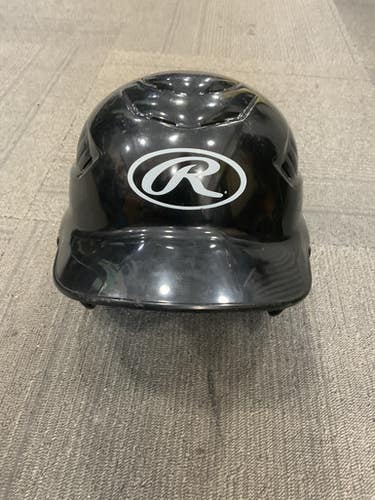 Used Rawlings CFTBH-R1 TBALL HELMET Batting Helmet No Mask Black XS 11614-S000236258