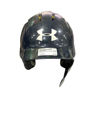 Used Under Armour 6 1/2 - 7 1/2 NAVY Batting Helmet No Mask Navy Blue One Size 11347-S000268881