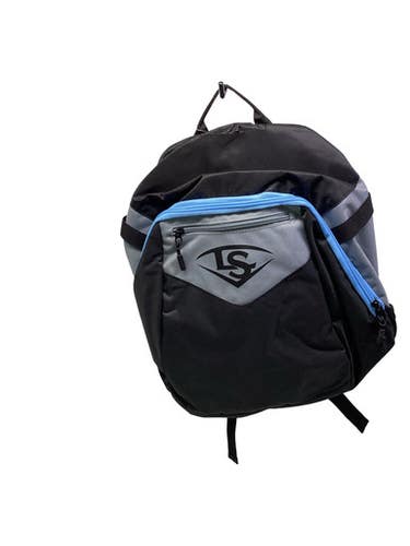 Used Louisville Slugger GENUINE V2 STICK PACK BB/SB Player Backpack Black 11347-S000268846