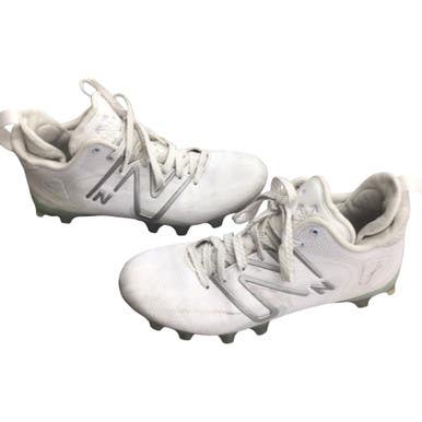 Used New Balance LAX Cleats Mens White Senior 8.5 11760-S000091498