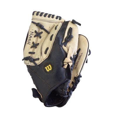 Used Wilson A2451 BB/SB Glove RH Throw Tan And Black 11" 11760-S000091485