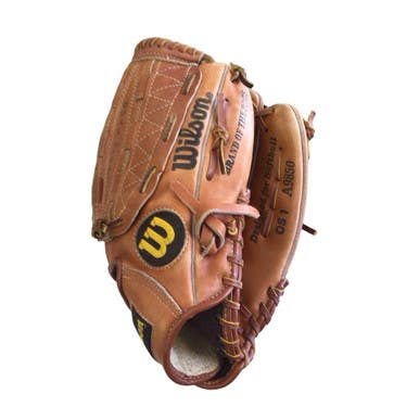 Used Wilson OPTIMA SILVER BB/SB Glove RH Throw Brown 12 1/2" 11760-S000091484