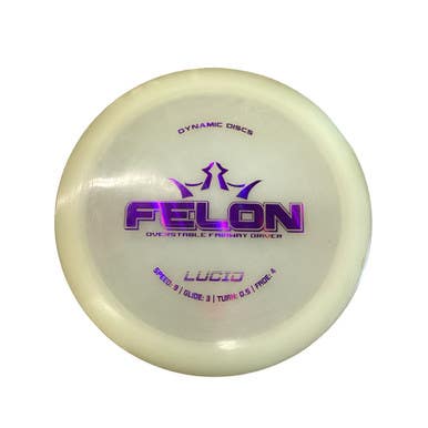 Used Dynamic Discs FELON Disc Golf Driver Tan 11760-S000091448