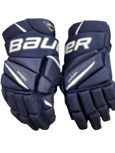 Used Bauer VAPOR X SHIFT PRO Senior Gloves Navy Blue 14" 11613-S000182011