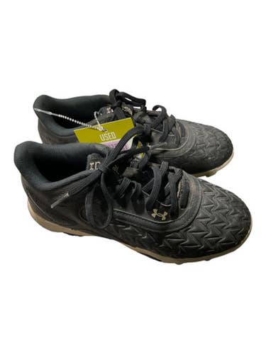 Used Under Armour LEADOFF BB/SB Cleats Black Junior 01 11847-S000035327