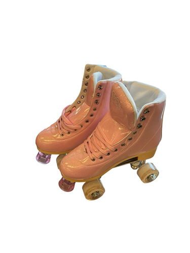 Used CIRCLE SOCIETY Senior Roller Quad Skates Pink Senior 9 11682-S000132194
