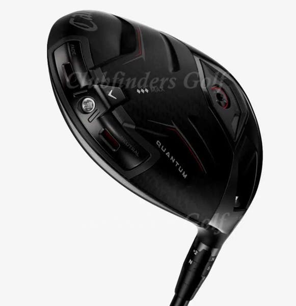NEW Callaway Quantum Triple Diamond MAX 10.5 Driver Ventus Black 6