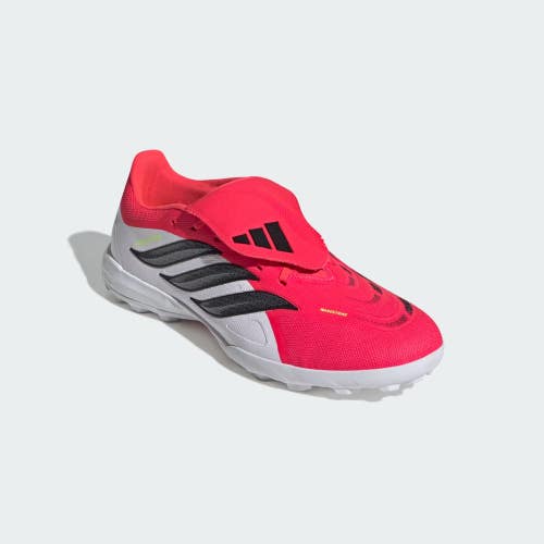 Adidas Predator League JR7873 Mens Red Fold-Over Tongue Turf Soccer Shoes MEW702