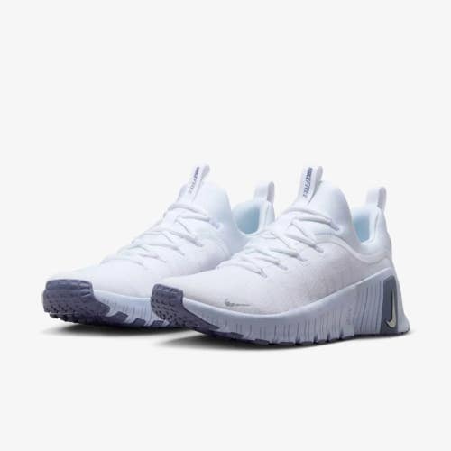 Nike Free Metcon 6 FJ7126-110 Sneakers Women's US 10 White Workout Shoes MEW693