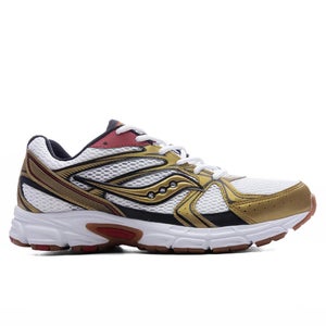 Saucony Ride Millennium S70812-74 Men's White Metallic Gold Running Shoes MEW540