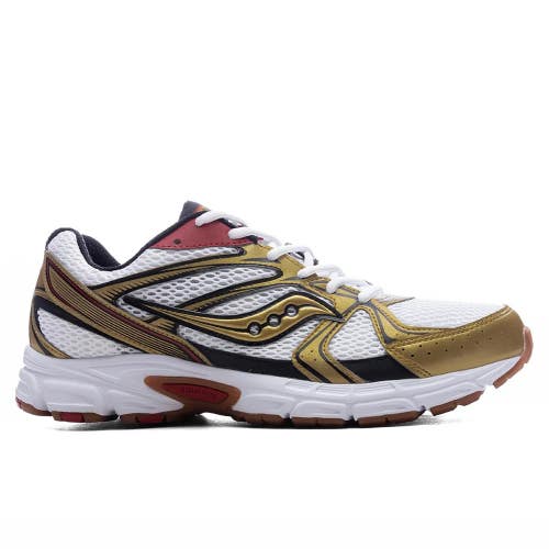 Saucony Ride Millennium S70812-74 Men's White Metallic Gold Running Shoes MEW540