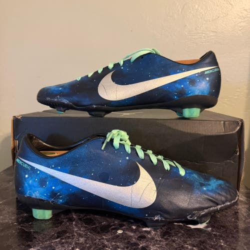 Men's Size M 11.0 Nike Mercurial IX Vapor CR7 Galaxy Cleats
