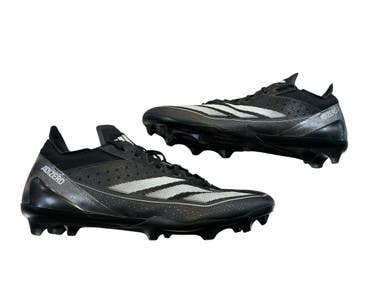 Used Adidas ADIZERO Adult FB Cleats Black Senior 13 11873-S000239199
