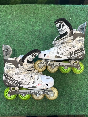 Senior Mission Inhaler WM03 Inline Skates (Wide) Size 5 (Used)