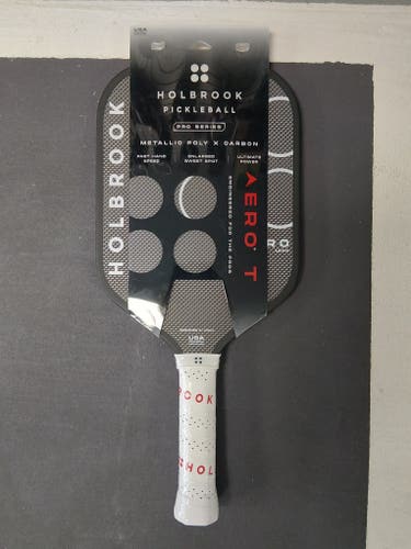 Silver Holbrook AERO T Metallic Pickleball Paddle (New)