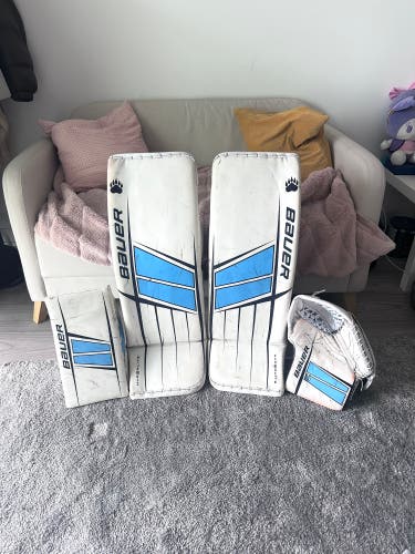 NCAA Bauer Hyperlite 2 34+1 pro stock Goalie Full Set