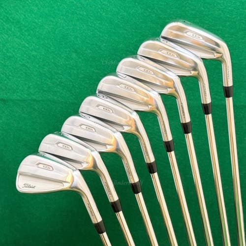 Titleist 2021 T100s Forged 4-GW Iron Set Project X LZ 6.5 125g Steel Extra Stiff
