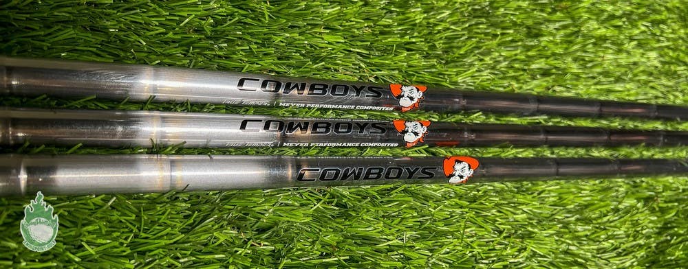 NEW True Temper Cowboy "Rickie Fowler" S400 Stiff Steel Wedge Set Shafts .355
