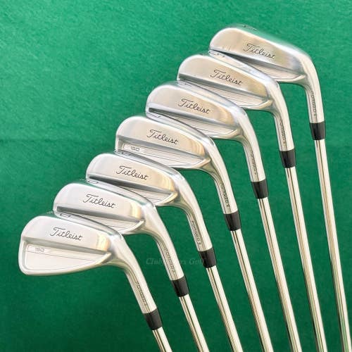 Titleist T150 Forged 2023 4-PW Iron Set True Temper AMT Black S300 Steel Stiff