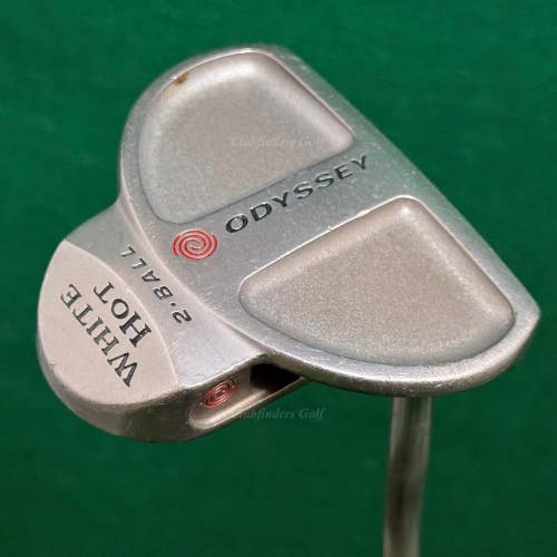 Odyssey White Hot 2-Ball 34" Double-Bend Mallet Putter Golf Club