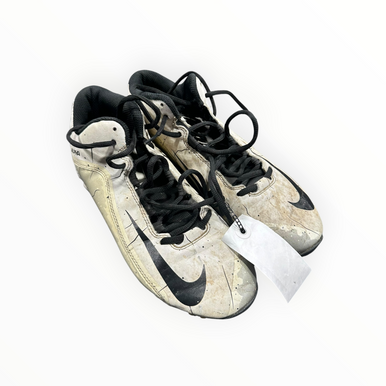 Used Nike Adult FB Cleats White Senior 7.5 11375-S000364047