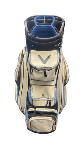 Used Callaway ORG 14 Mens Cart Bag Black And Royal Blue 11859-S000030835