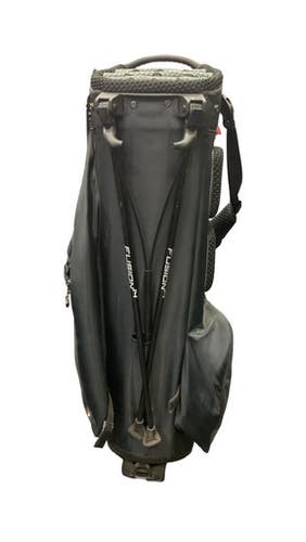Used Callaway FUSION Mens Stand Bag Black 11859-S000030834