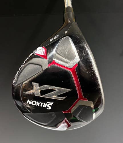 Srixon ZX 15* 3 Wood Stiff EvenFlow RipTide 60g LH Used