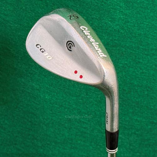 Cleveland CG10 CMM Chrome 52 Gap Wedge Dynamic Gold Steel Wedge Flex