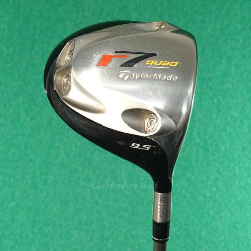 TaylorMade r7 Quad 9.5 Driver Factory MAS2 7-65 Graphite Stiff