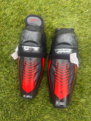 Youth Bauer Lil Sport 9" Shin Pads (Used)