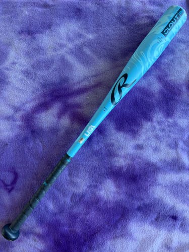 2025 Rawlings Clout AI Alloy Bat USABat Certified (-10) Alloy 20 oz 30" (Used)