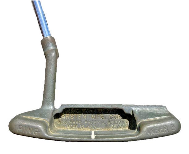 Ping Anser 3 Karsten Putter Box 9990 Phoenix Arizona 85068 RH Steel 33.5 W/Label