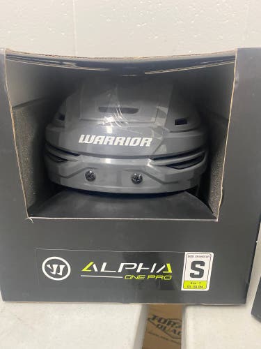 Small Warrior Alpha One Pro Helmet Pro Stock (New)