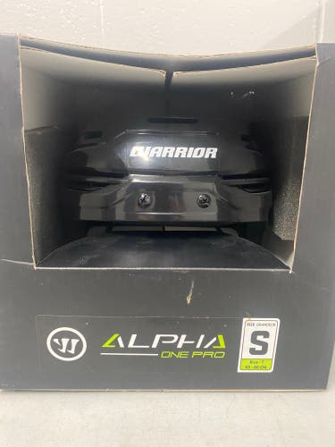 Small Warrior Alpha One Pro Helmet Pro Stock (New)