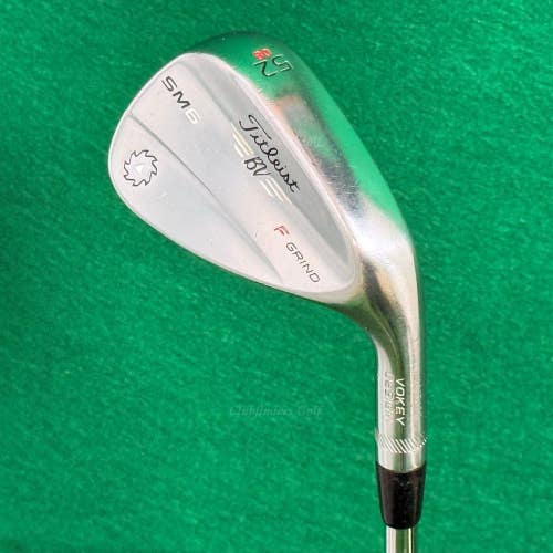 Titleist Vokey SM6 Tour Chrome 52-8F 52 Gap Wedge Vokey Design Steel Wedge Flex