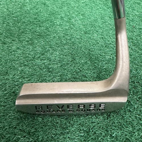 Vintage Reverse Square 2 Square Made In USA 35.5 Offset Blade Putter Right Hand