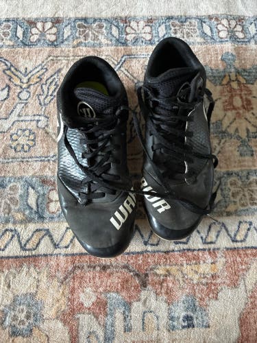 Black Kids 6Y (Big Kids / Youth) Youth Warrior Cleats (Used)