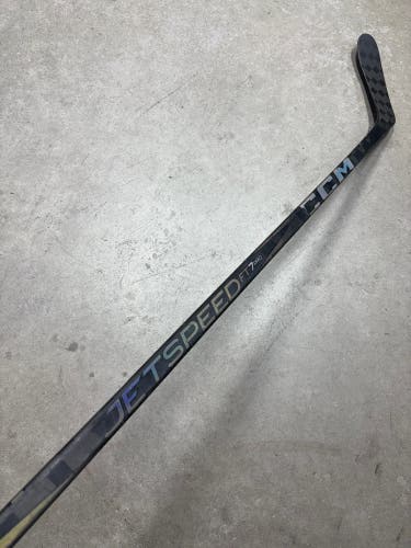 65 Flex P28 Senior CCM Jetspeed FT7 Pro Left Hand Hockey Stick Pro Stock (Used)