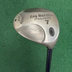 Callaway Big Bertha Steelhead #7 Fairway Wood Right Hand Men's Regular Flex