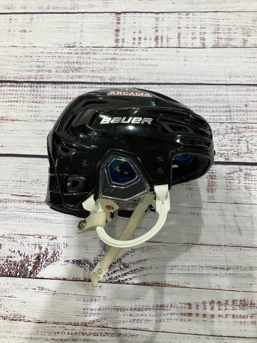 Black Small Bauer Re-Akt 150 Helmet NCAA Pro Stock (Used)