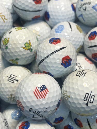 12 Callaway Chrome Tour/ Chrome Tour X Premium AAA Asst. Truvis Used Golf Balls