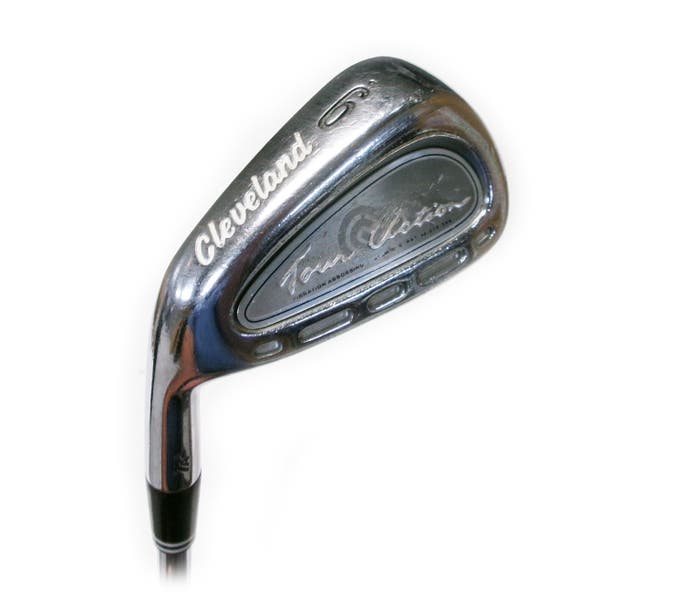 LH Cleveland Tour Action TA2 Single 9 Iron Steel True Temper S300