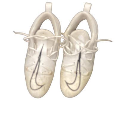 Used Nike Adult FB Cleats White Senior 11.5 11846-S000104335