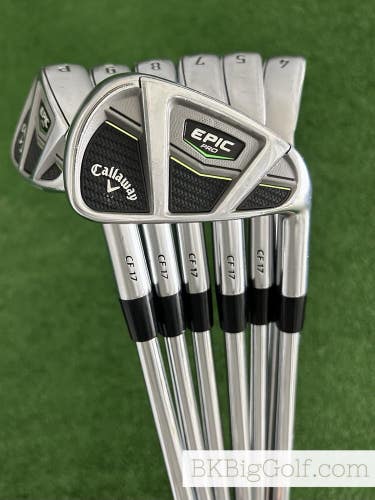 Callaway Epic Pro Iron Set 4-P / NS Pro Modus Tour 120 Stiff