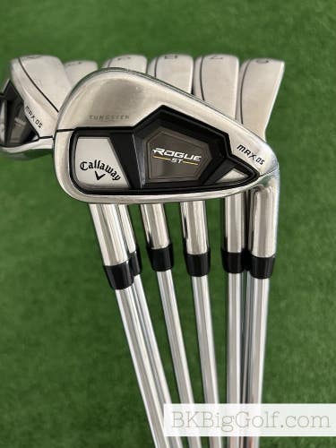 Callaway Rogue ST Max OS Iron Set 5-A / True Temper Elevate 85 Stiff
