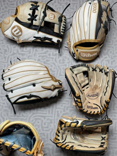 Wilson A2000 RH Softball Glove 12" (Used)