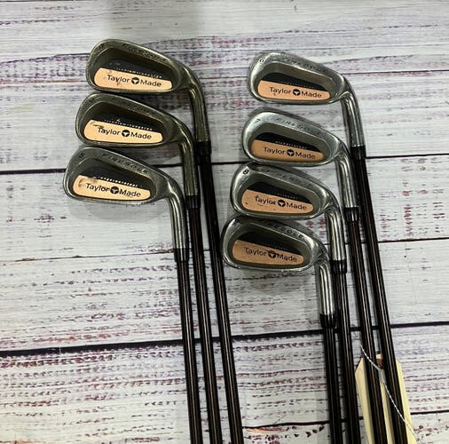 Men's TaylorMade Firesole Iron Set Right Handed Stiff Flex (Used)